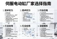 伺服电动缸厂家选择指南，技术实力与行业应用的深度解析