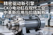 精密驱动新引擎，CKD电动缸在现代工业中的革新应用与价值解析