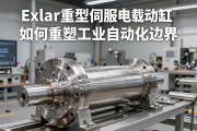 重载驱动的革新力量，Exlar重型伺服电动缸如何重塑工业自动化边界