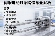 伺服电动缸采购信息全解析，选型要点与市场趋势