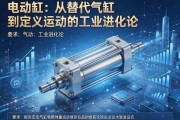 电动缸，从替代气缸到定义运动的工业进化论