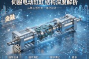 伺服电动缸结构深度解析，从核心部件到一体化设计