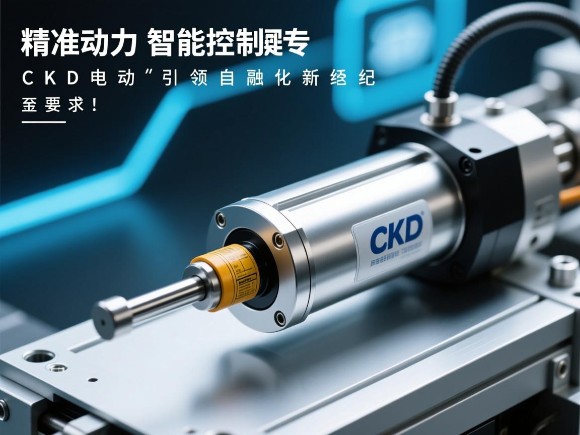 精准动力，智能控制，CKD电动缸引领自动化新纪元