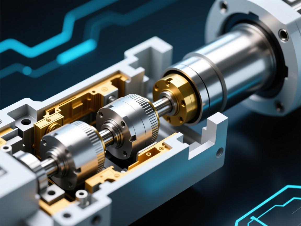 伺服电动缸的核心内部结构