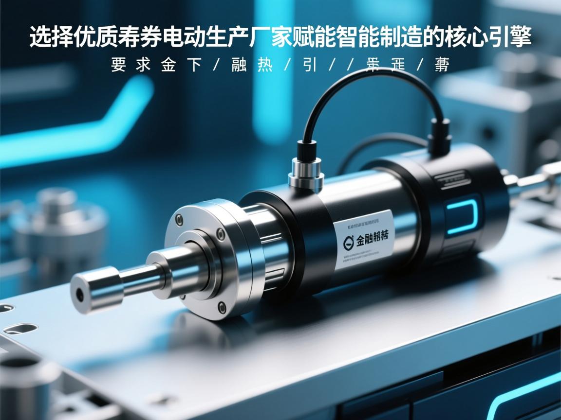 选择优质伺服电动缸生产厂家，赋能智能制造的核心引擎