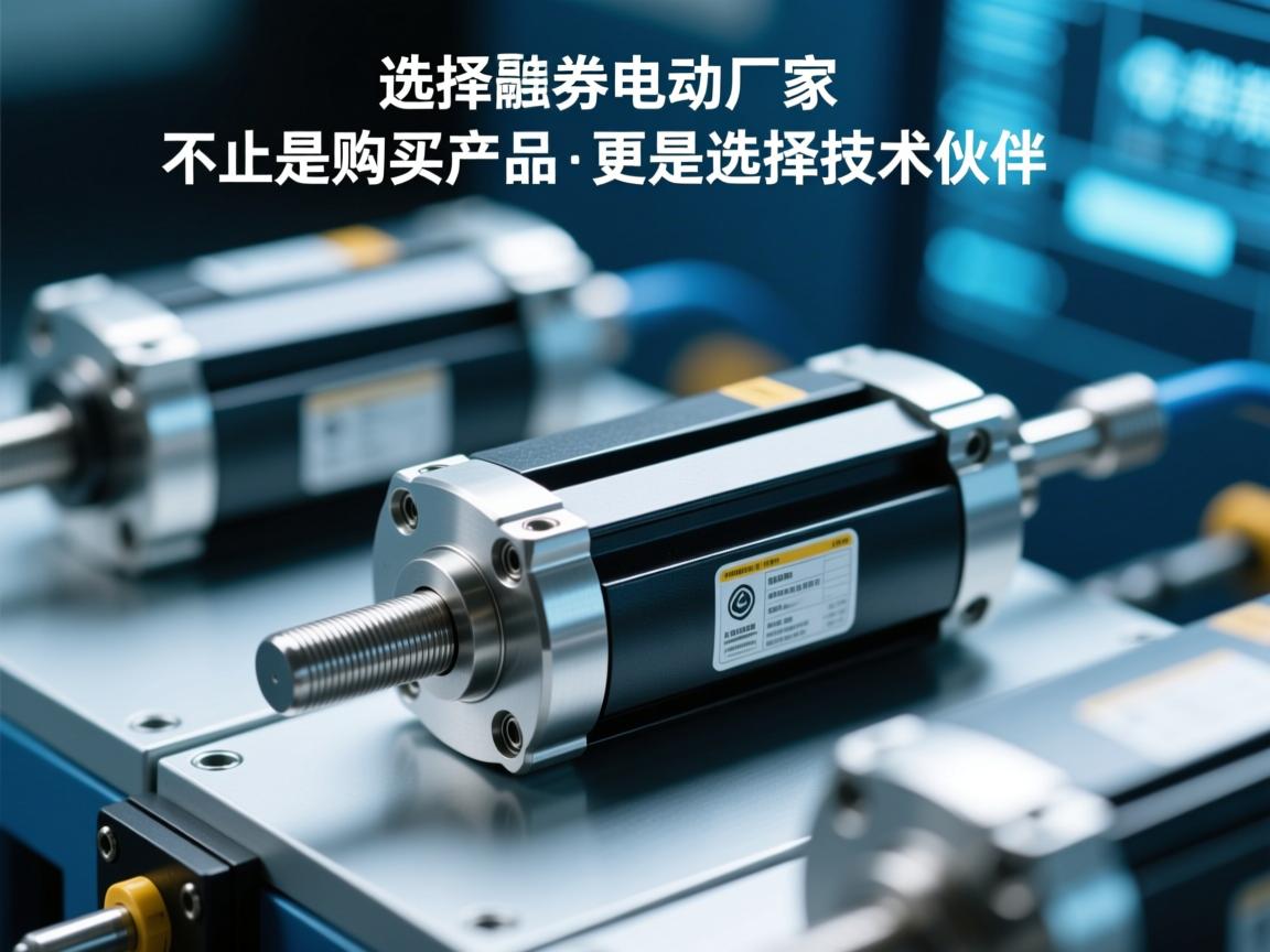 伺服电动缸厂家选择指南，从产品采购到技术伙伴的全面考量