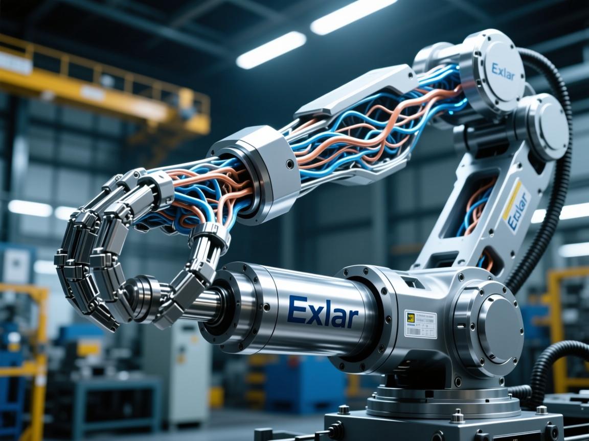 当钢铁巨臂拥有智慧神经，Exlar重型伺服电动缸如何重塑工业力量美学