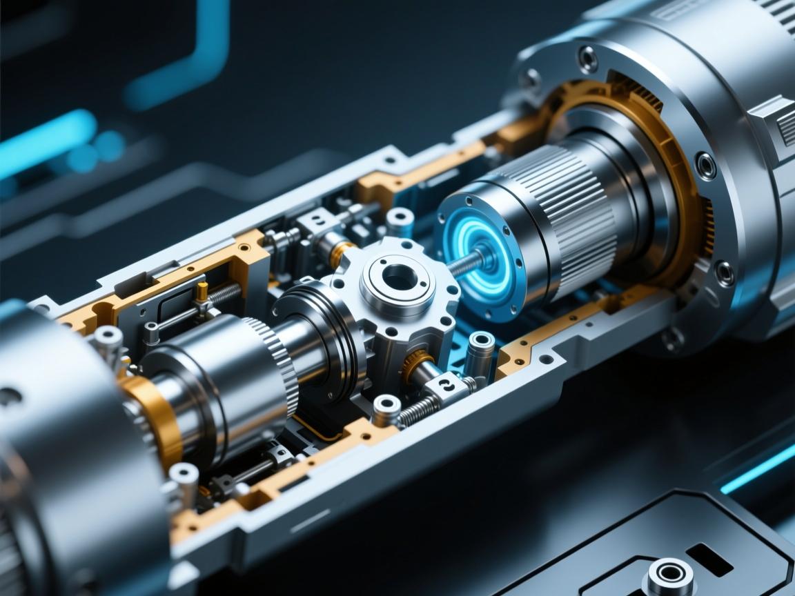 伺服电动缸的本质，是将伺服电机的旋转运动精确、高效地转化为直线运动的装置。其内部可视为一个高度集成的精密系统，主要由以下核心部件协同工作，