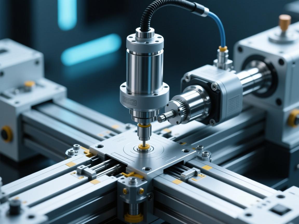 伺服电动缸可视为一个高度集成的机电一体化模块，其核心设计理念围绕高效、精准、刚性地传递动力与运动展开。整体结构通常由以下几大关键部分协同作用构成，