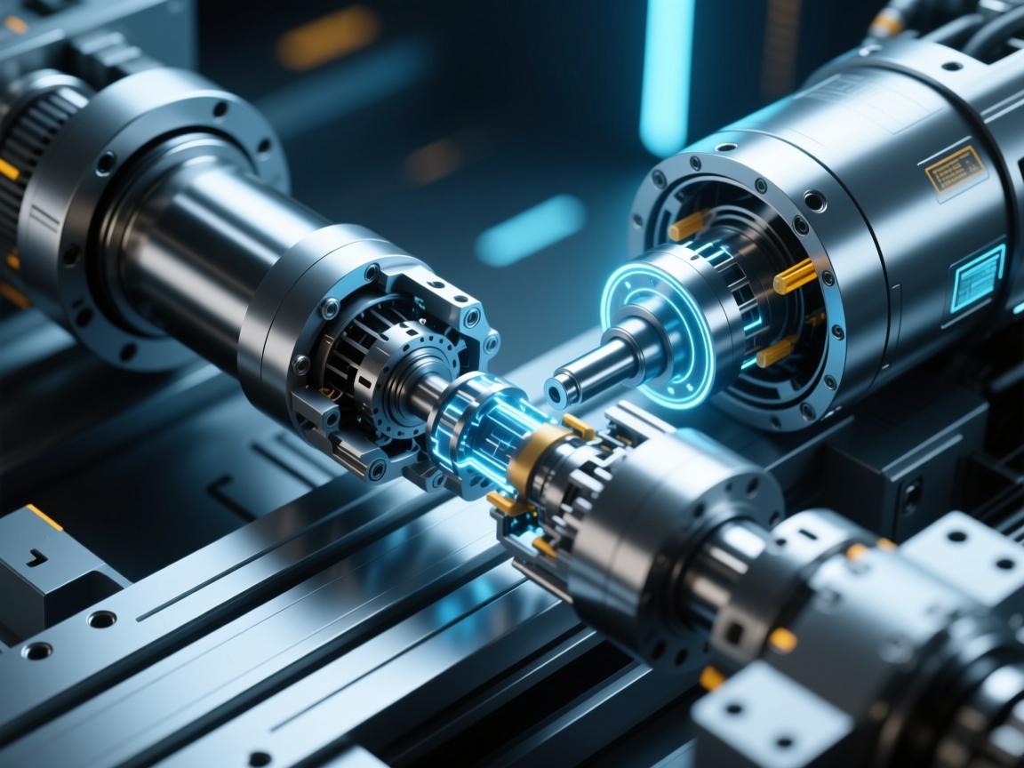 核心动力源，伺服电机