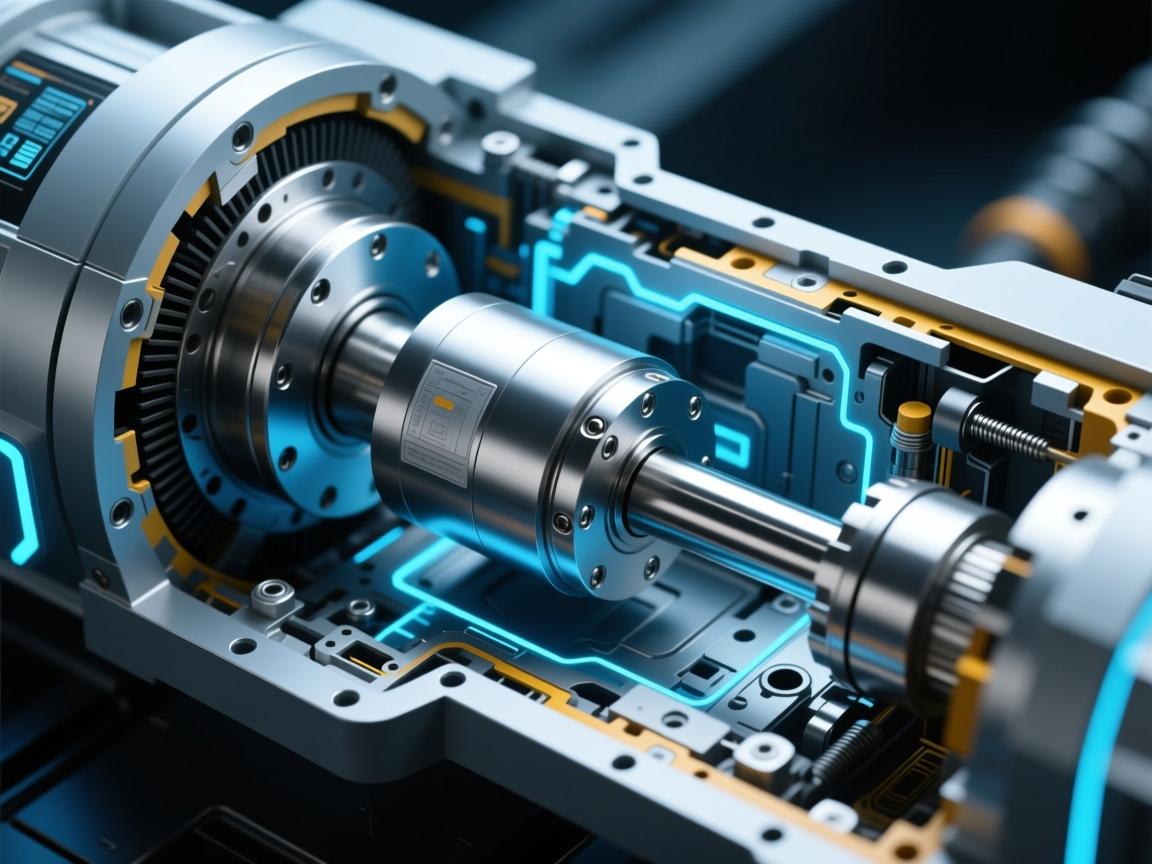 核心动力源，伺服电机