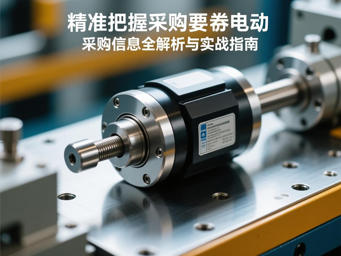 精准把握采购要点，伺服电动缸采购信息全解析与实战指南