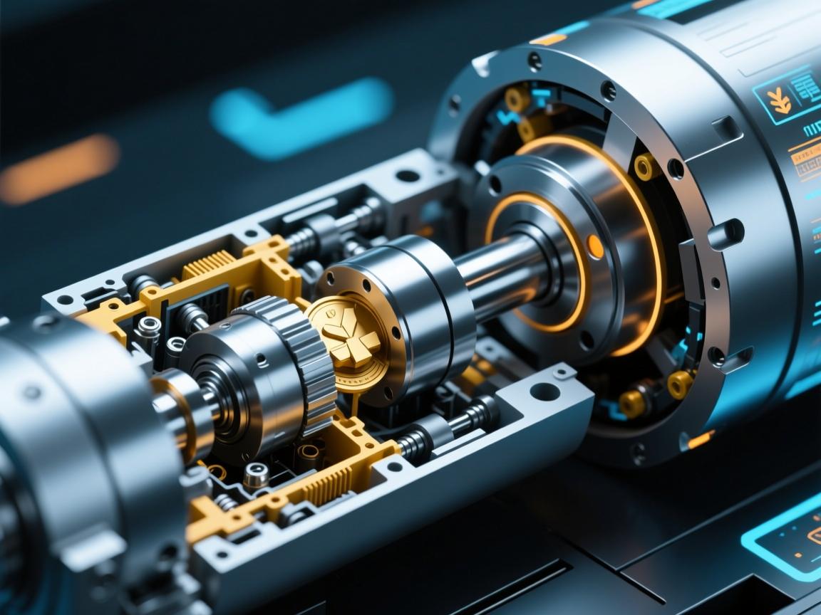 动力核心，伺服电机与制动器