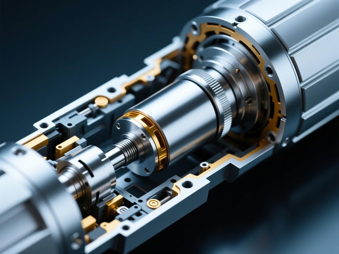 伺服电动缸的内部结构,可视为一个高度集成的精密机电系统,主要由以下核心部分构成,