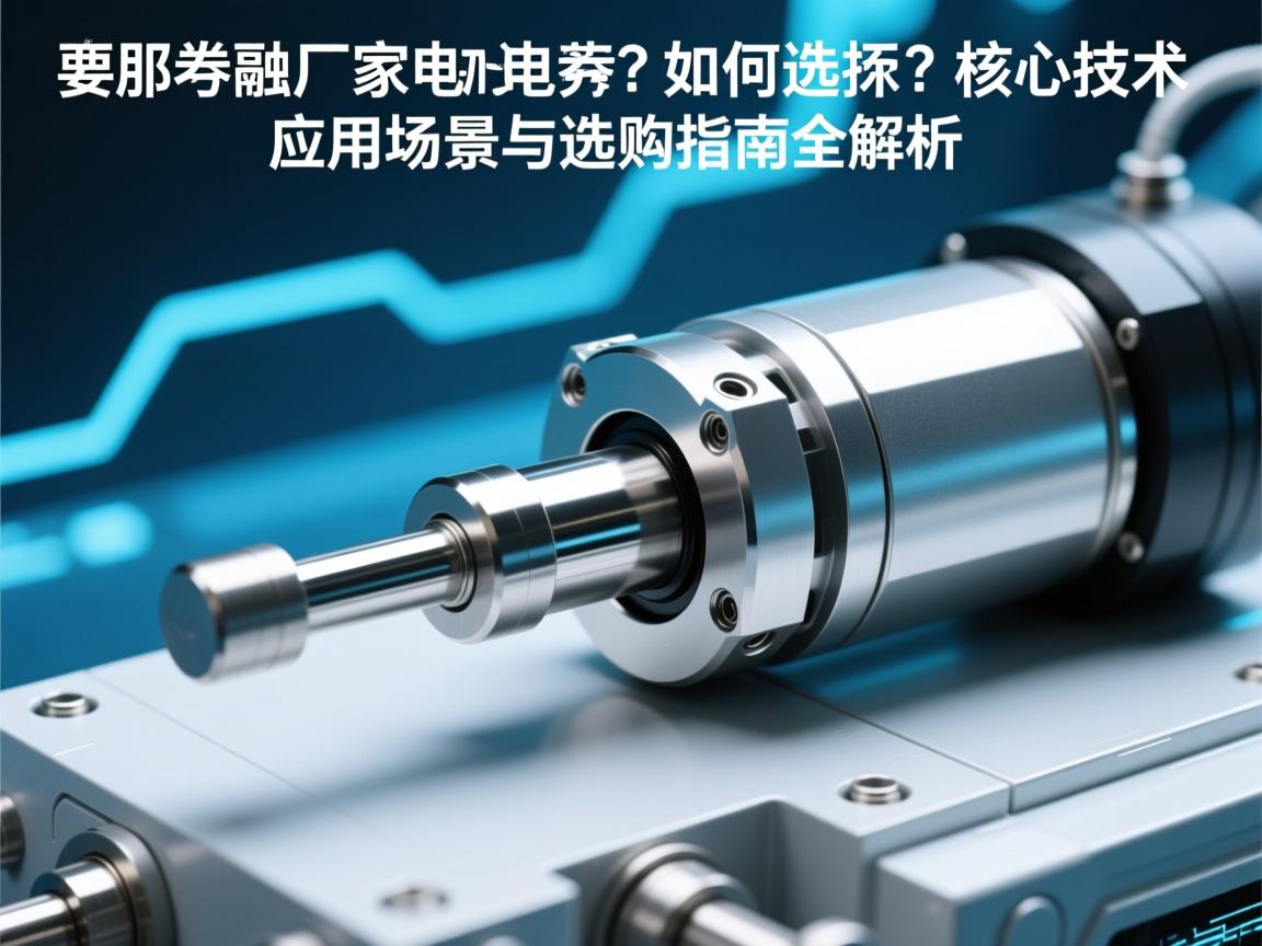 伺服电动缸的核心技术,厂家的竞争壁垒