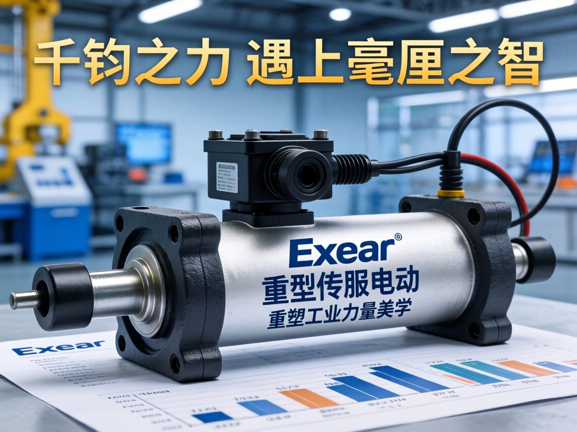 当千钧之力遇上毫厘之智，Exlar重型伺服电动缸如何重塑工业力量美学