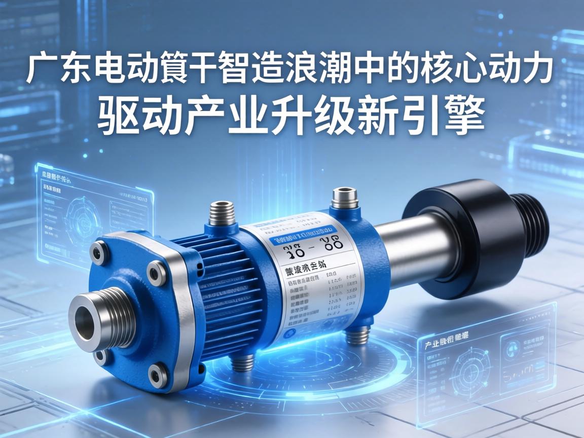广东电动缸，智造浪潮中的核心动力，驱动产业升级新引擎