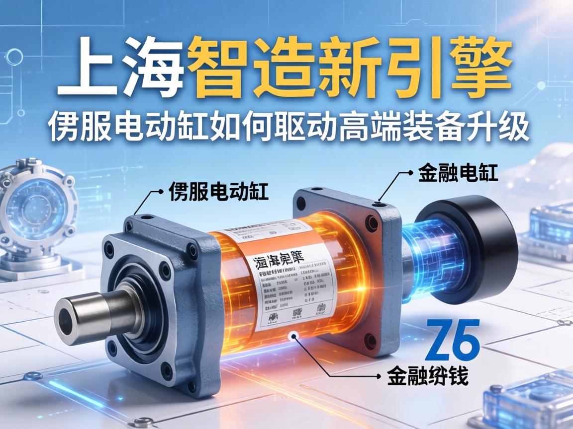 上海智造新引擎，伺服电动缸如何驱动高端装备升级