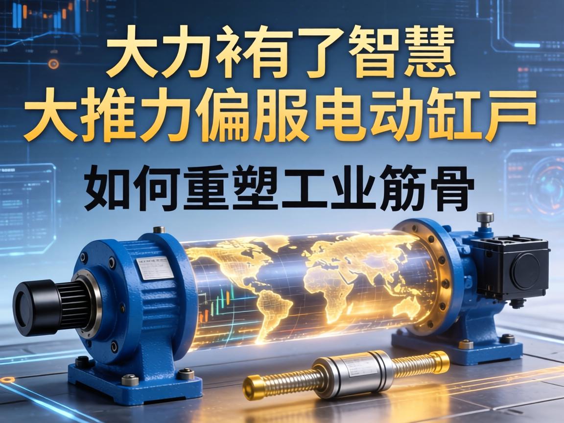 当大力神有了智慧,大推力伺服电动缸如何重塑工业筋骨 当大力神有了智慧,大推力伺服电动缸如何重塑工业筋骨