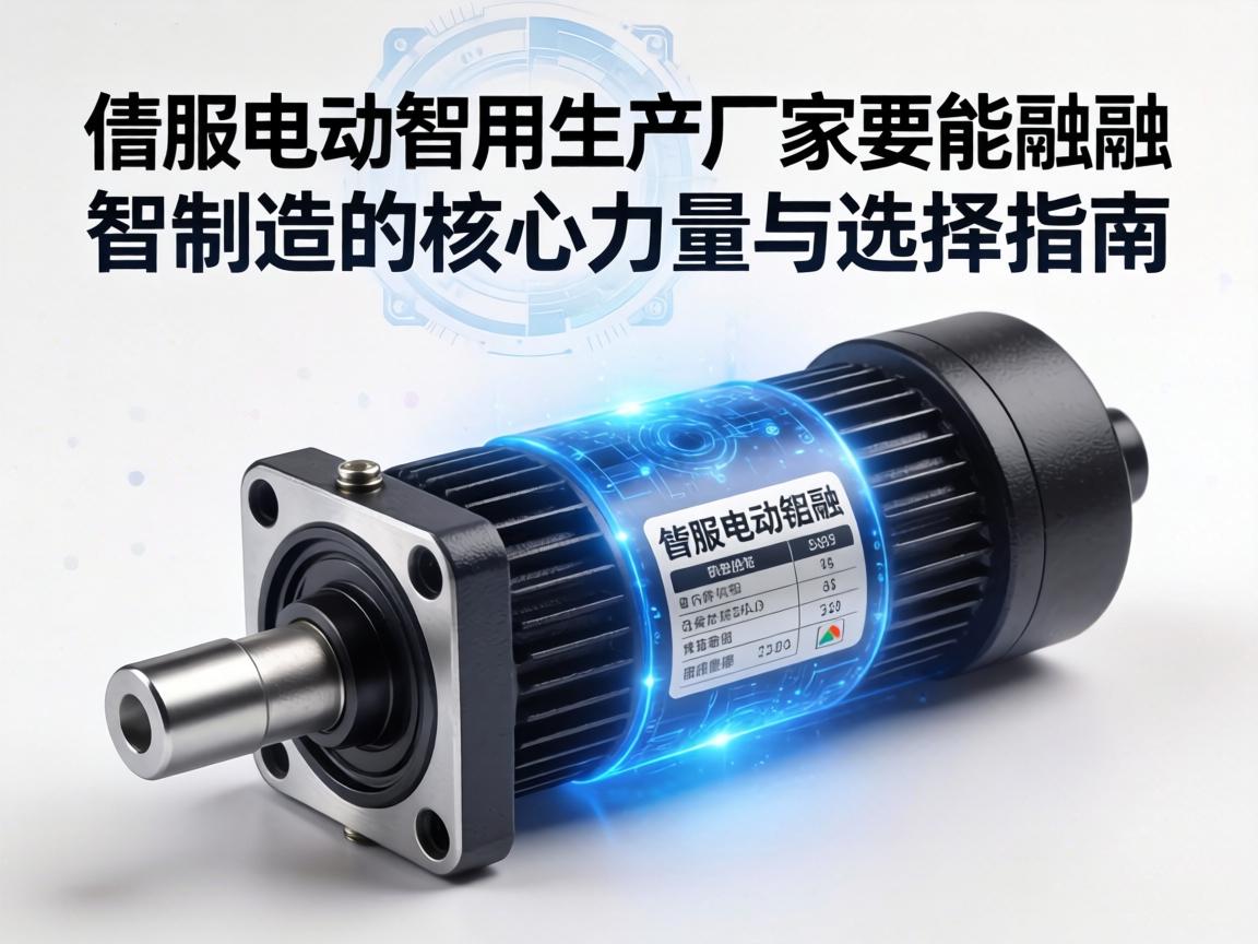 伺服电动缸生产厂家的行业角色