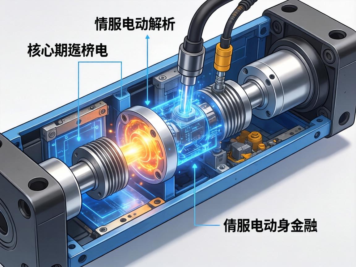 伺服电动缸的核心内部组件
