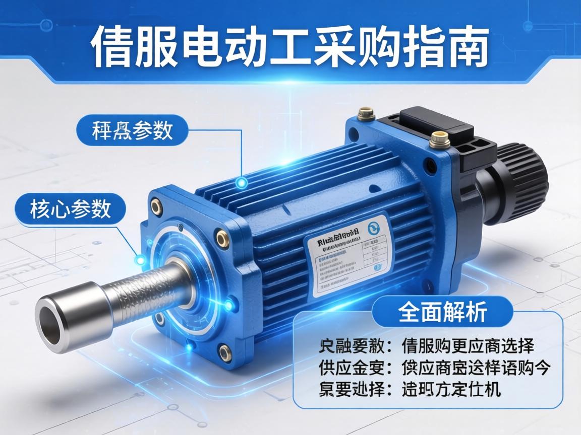 伺服电动缸采购指南,从核心参数到供应商选择的全面解析 伺服电动缸采购指南,从核心参数到供应商选择的全面解析