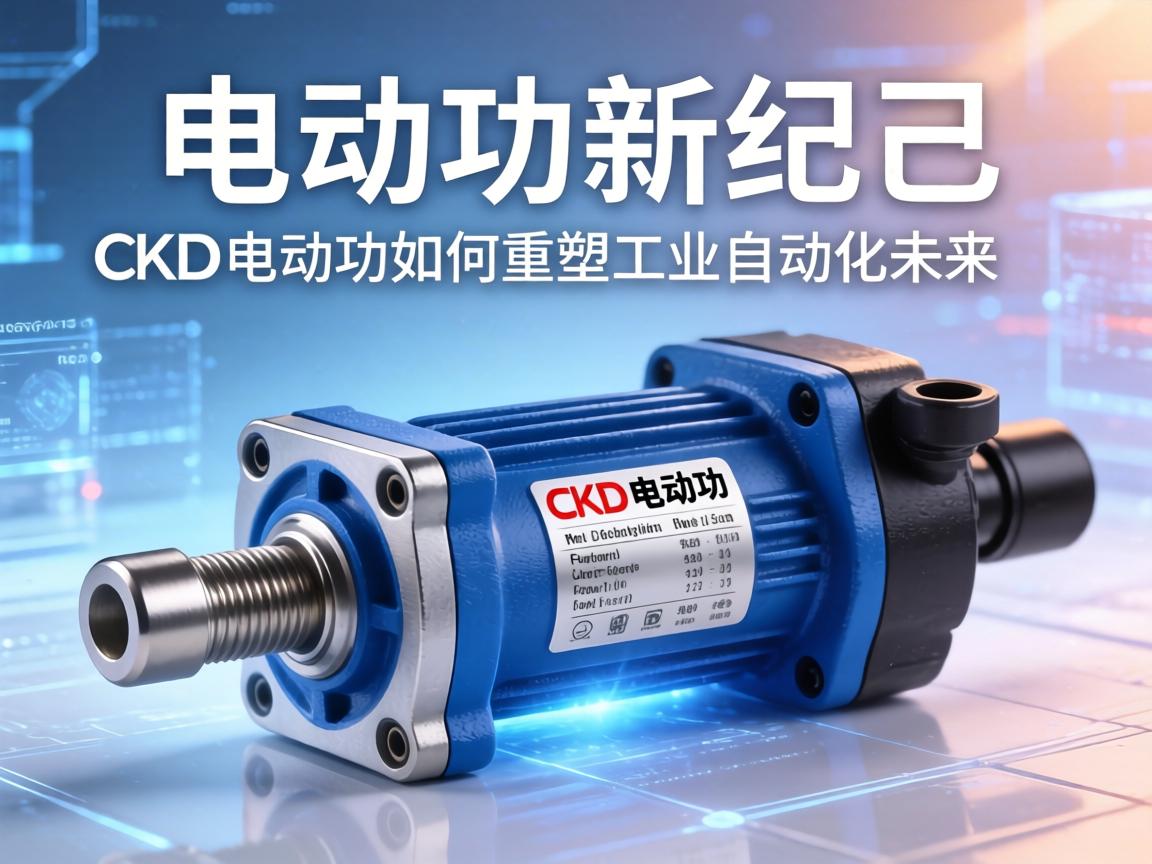 电动缸新纪元,CKD电动缸如何重塑工业自动化未来 电动缸新纪元,CKD电动缸如何重塑工业自动化未来
