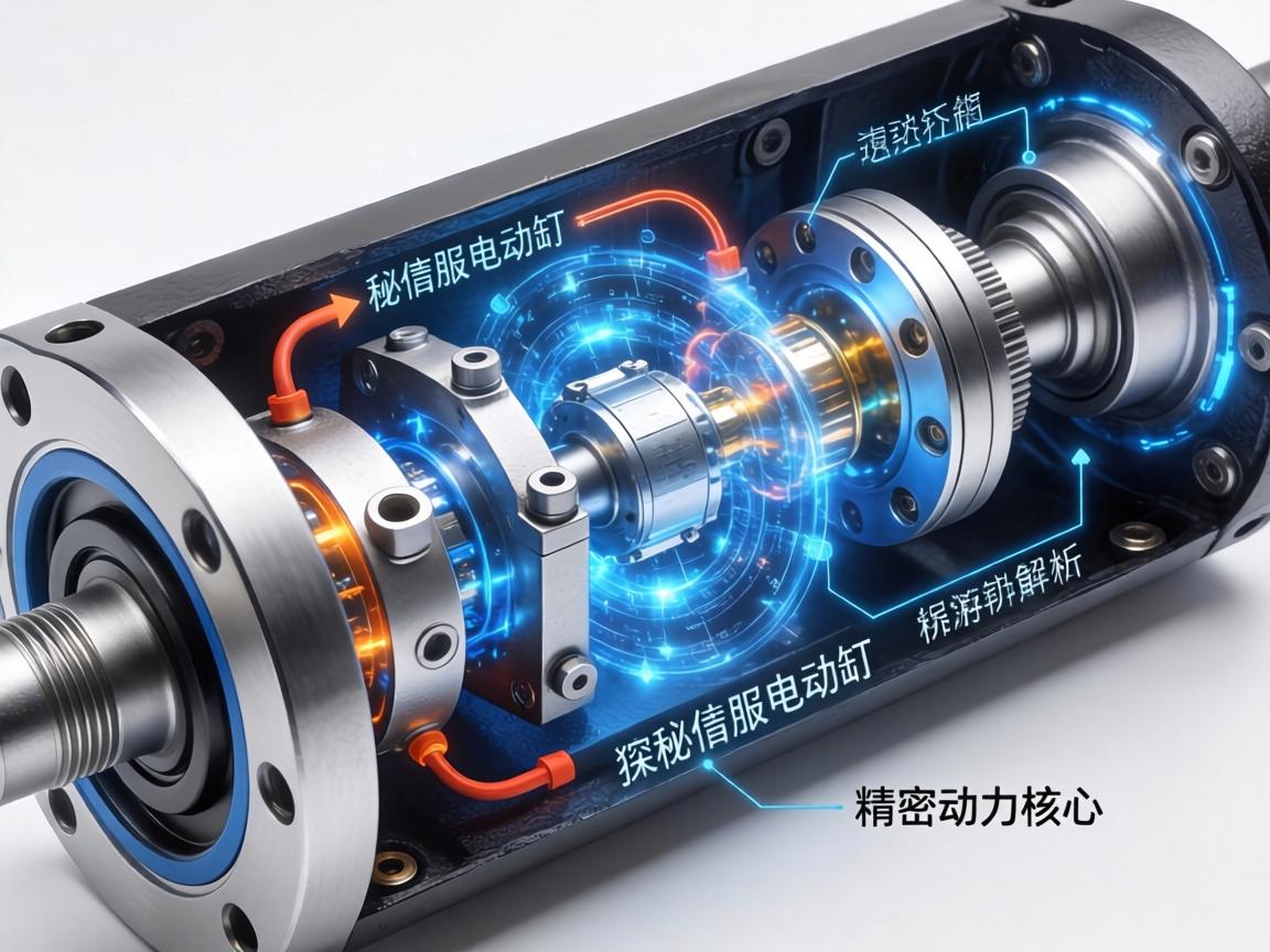 核心动力源，伺服电机