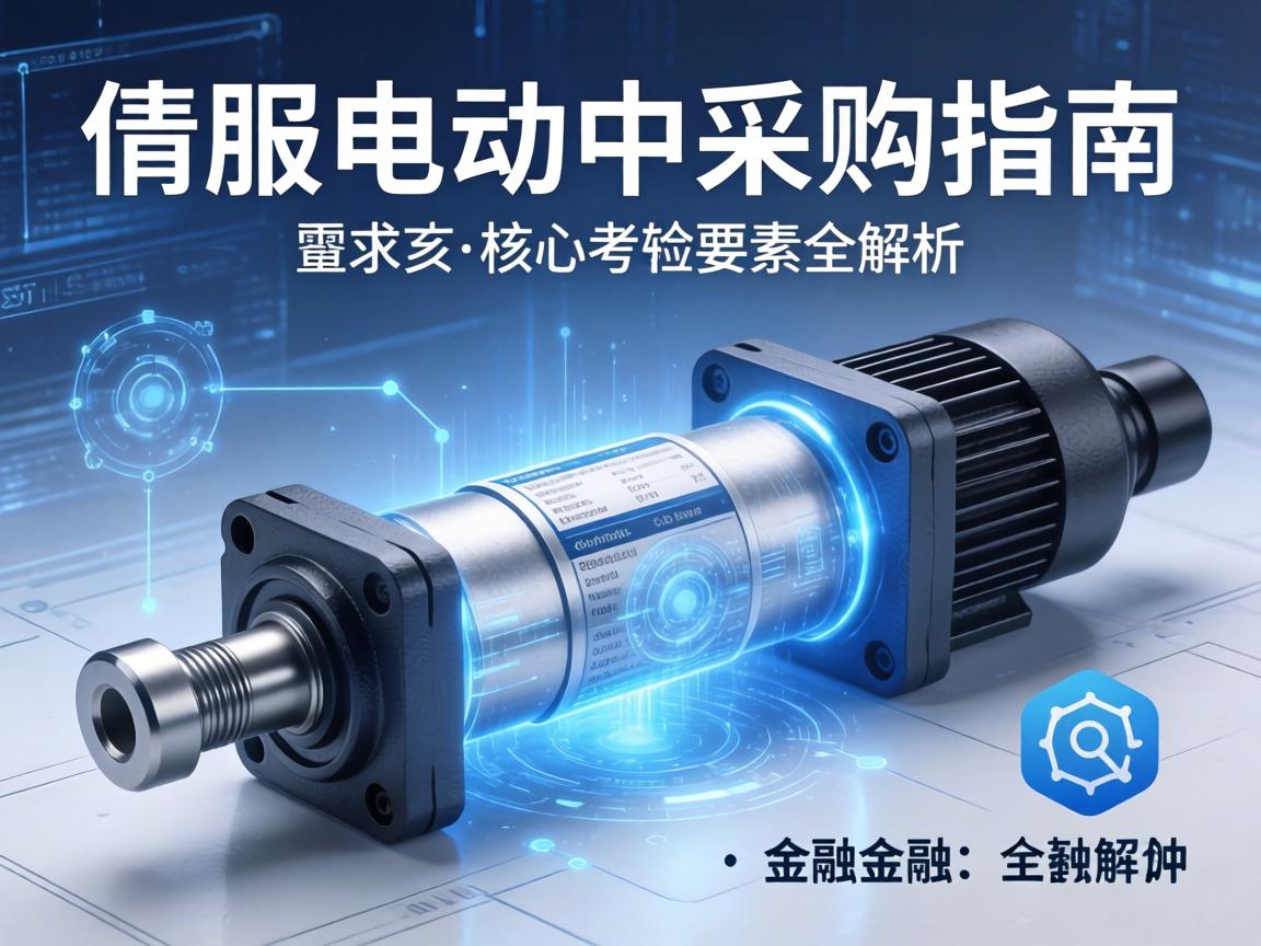 伺服电动缸采购指南，关键信息与核心考量要素全解析