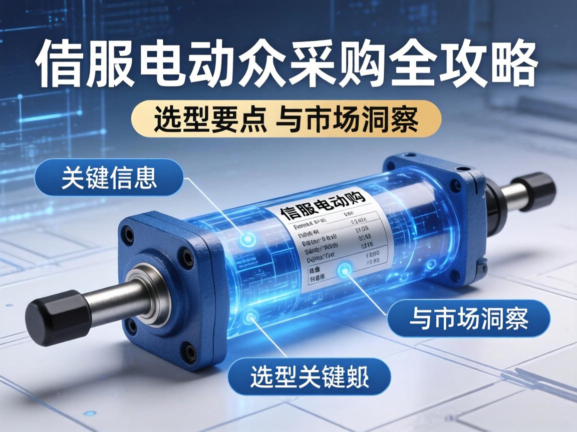 伺服电动缸采购全攻略，关键信息、选型要点与市场洞察