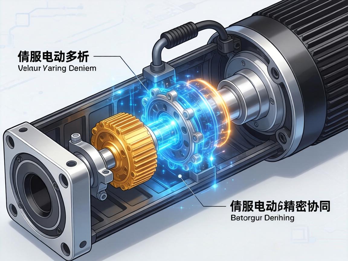 核心动力源,伺服电机