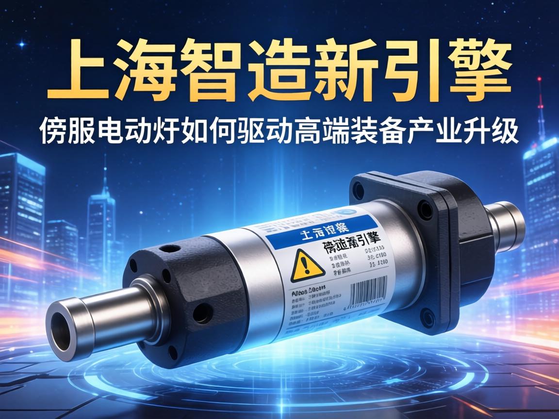 在黄浦江畔的现代工业图景中，上海正以科技创新为笔，描绘着高端装备制造的崭新篇章。伺服电动缸作为核心驱动部件，正悄然成为推动产业升级的隐形引擎，生动诠释着上海智造的精度、力量与智慧。