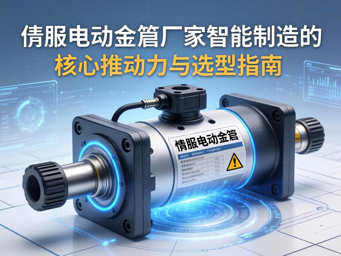 伺服电动缸厂家的核心角色,技术创新的引擎