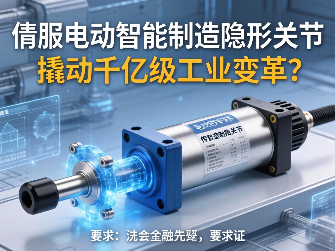 伺服电动缸，智能制造的隐形关节，如何撬动千亿级工业变革？