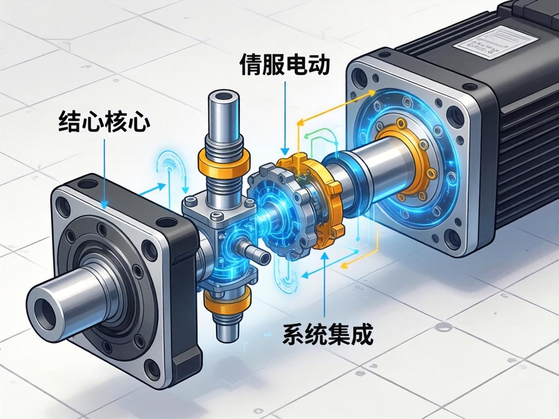 核心动力源,伺服电机与驱动器