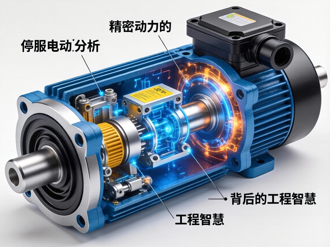 典型的伺服电动缸，实质上是一个高度集成的精密动力单元，主要由以下核心部分协同工作，