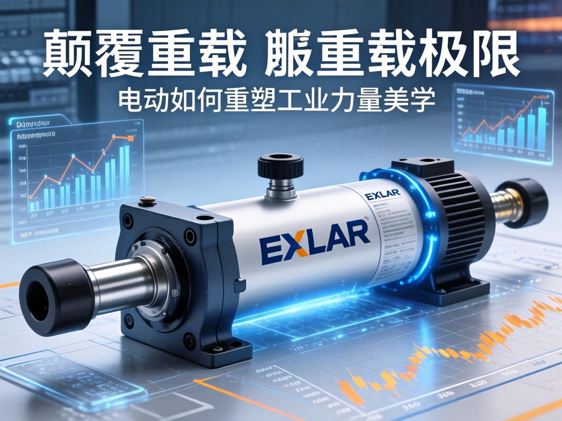 颠覆重载极限，EXLAR重型伺服电动缸如何重塑工业力量美学