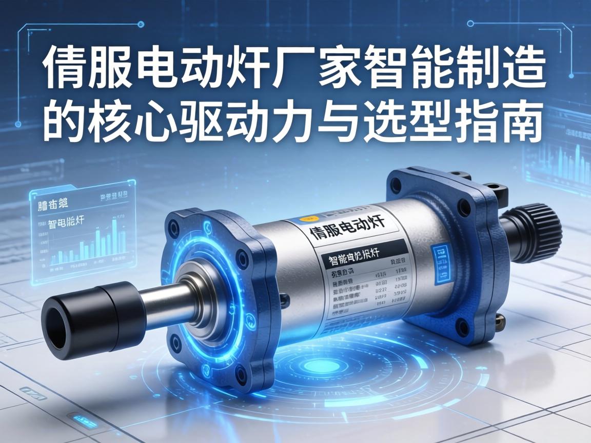 伺服电动缸厂家的核心价值，从部件供应到系统解决方案