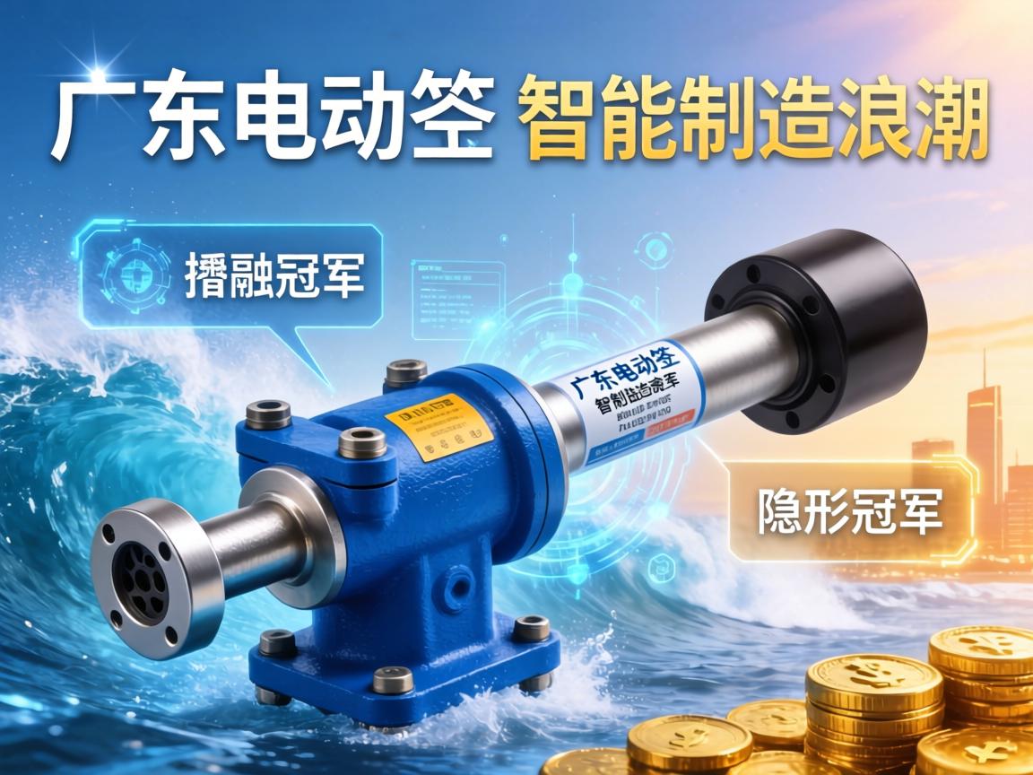广东电动缸，智能制造浪潮中的隐形冠军