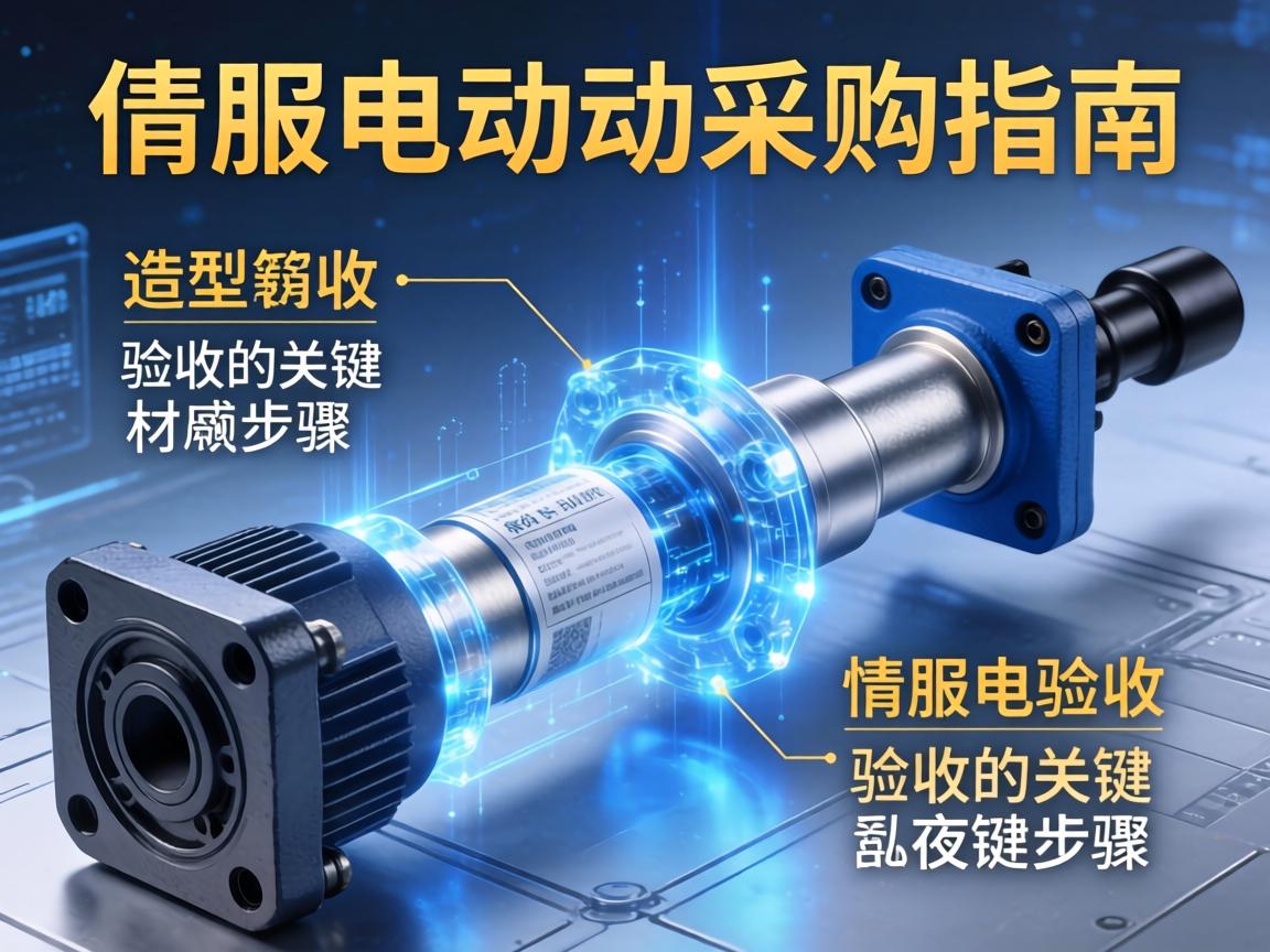 伺服电动缸采购指南，从选型到验收的关键步骤