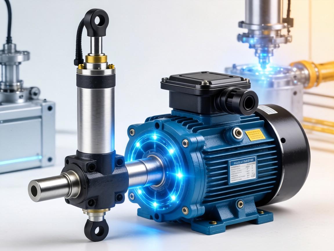 伺服电动缸与伺服电机，工业自动化的核心驱动