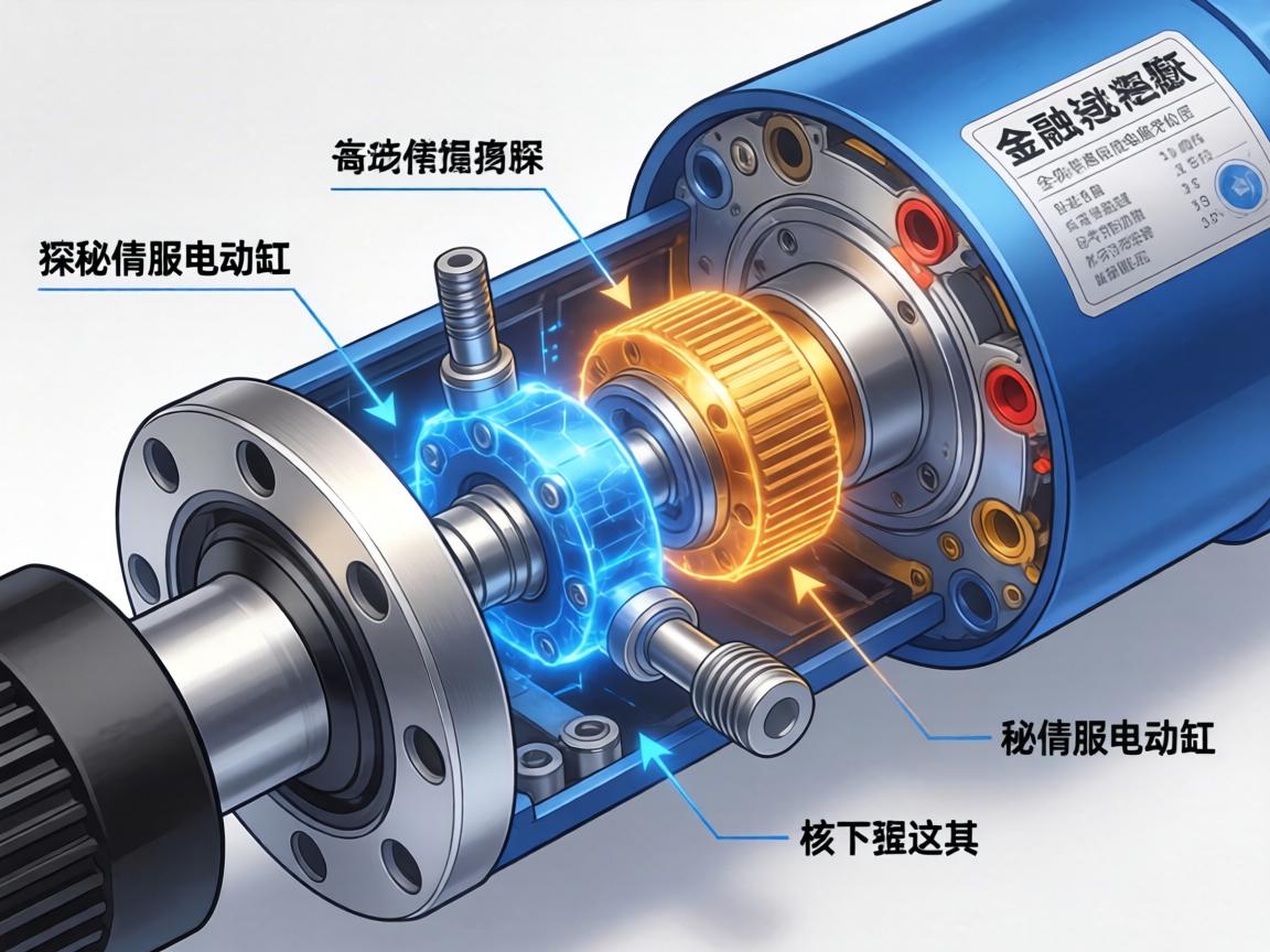 探秘伺服电动缸内部结构，核心组件与工作原理详解