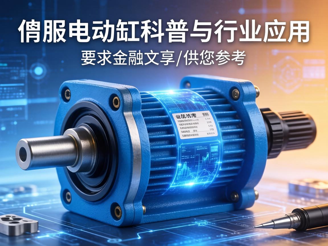 从液压心脏到电驱神经，伺服电动缸如何重塑工业传动新格局