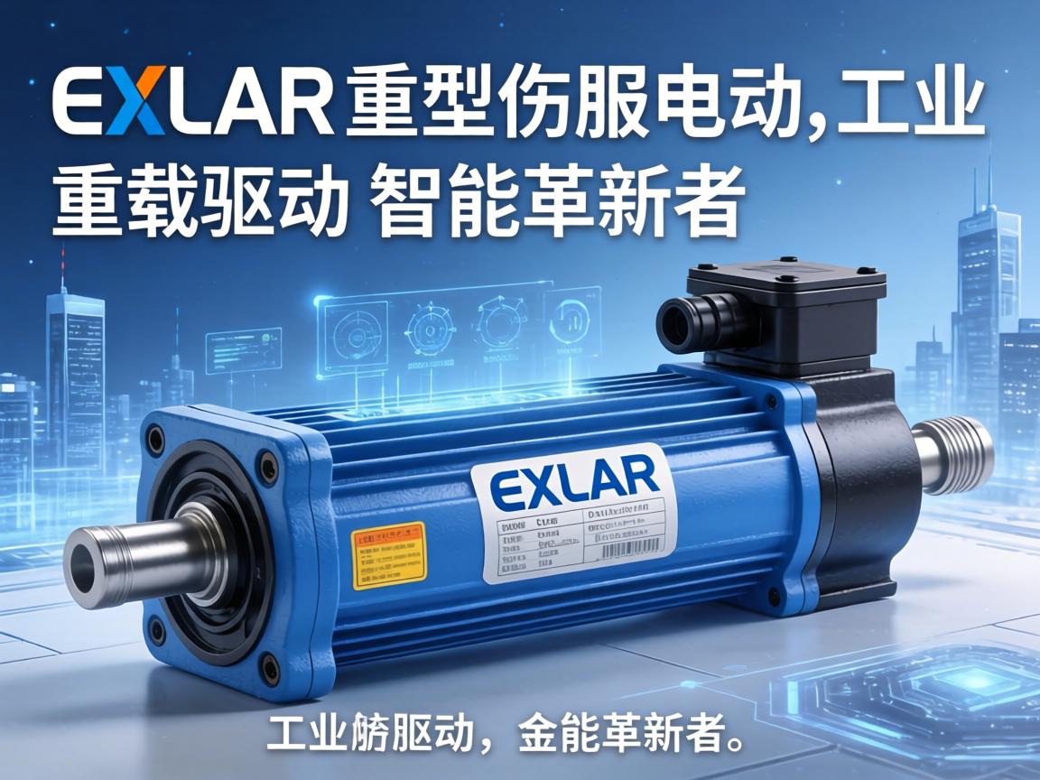 EXLAR重型伺服电动缸，工业重载驱动的智能革新者