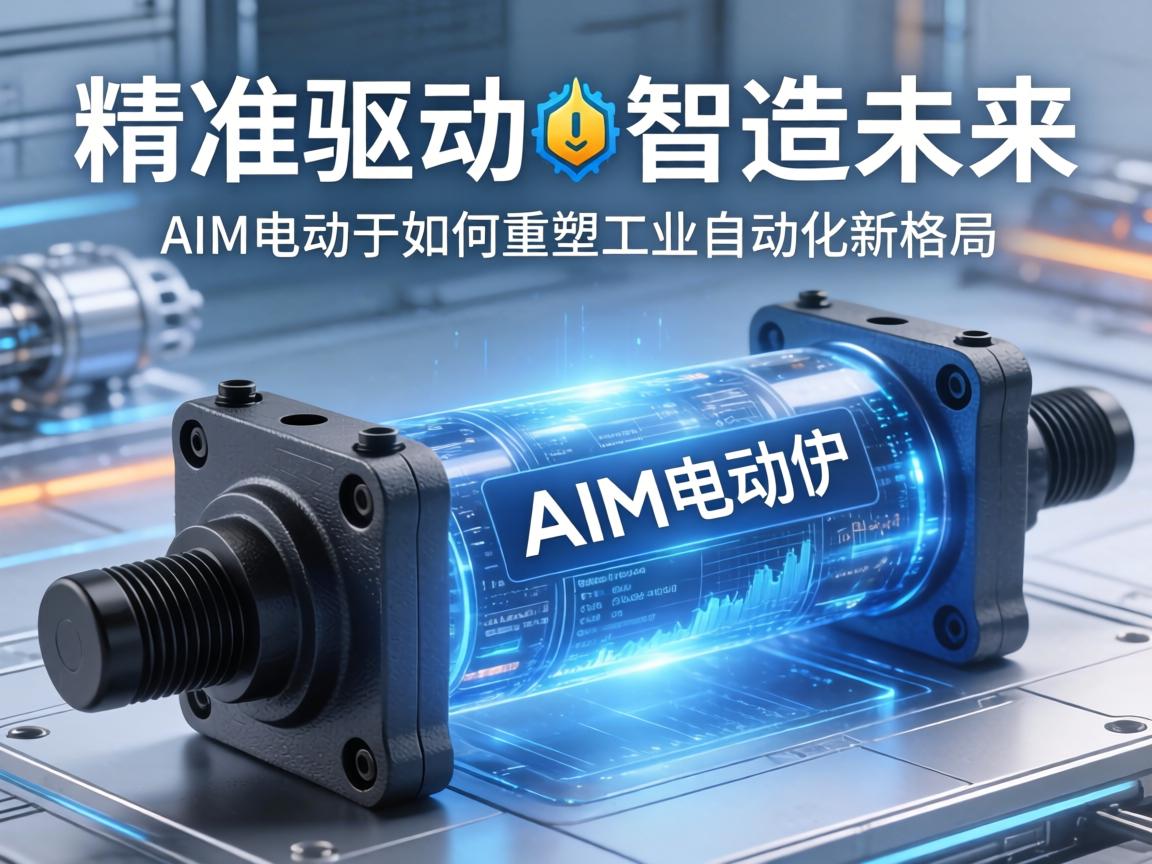 精准驱动，智造未来，AIM电动缸如何重塑工业自动化新格局