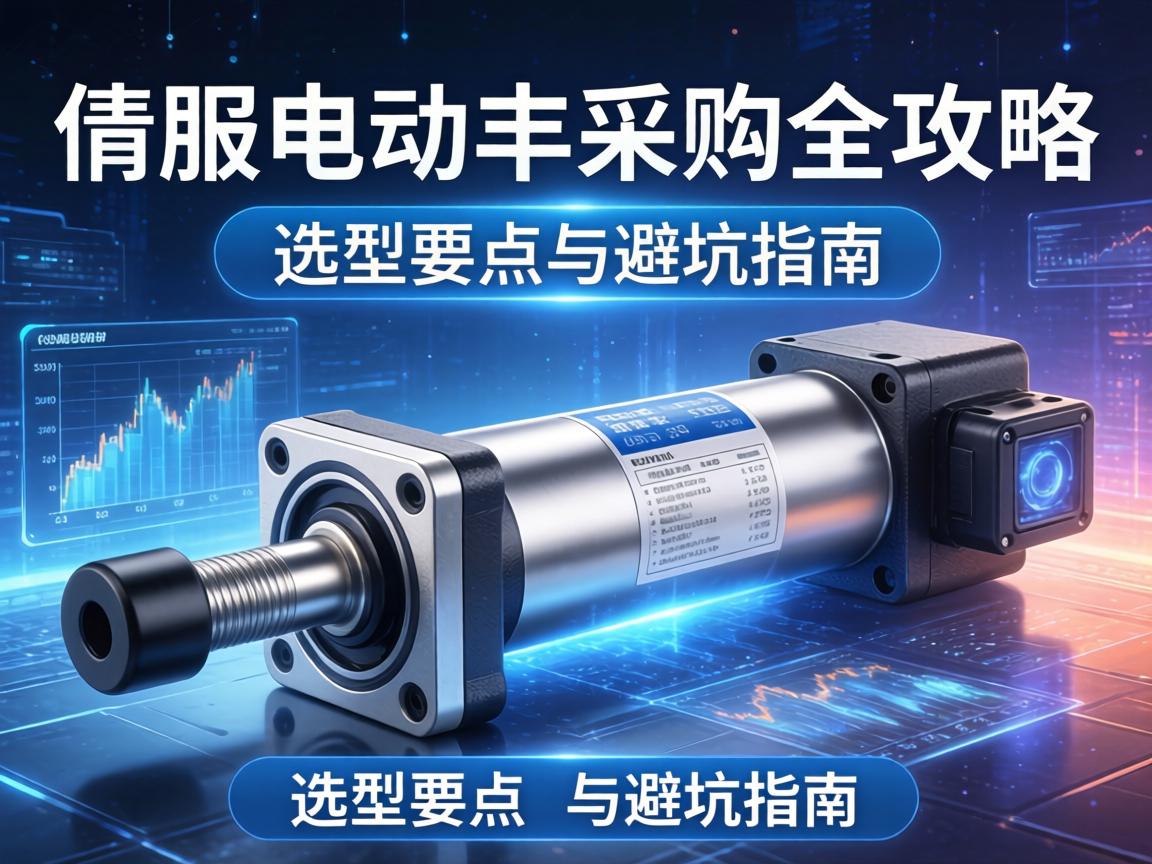 伺服电动缸采购全攻略，选型要点与避坑指南