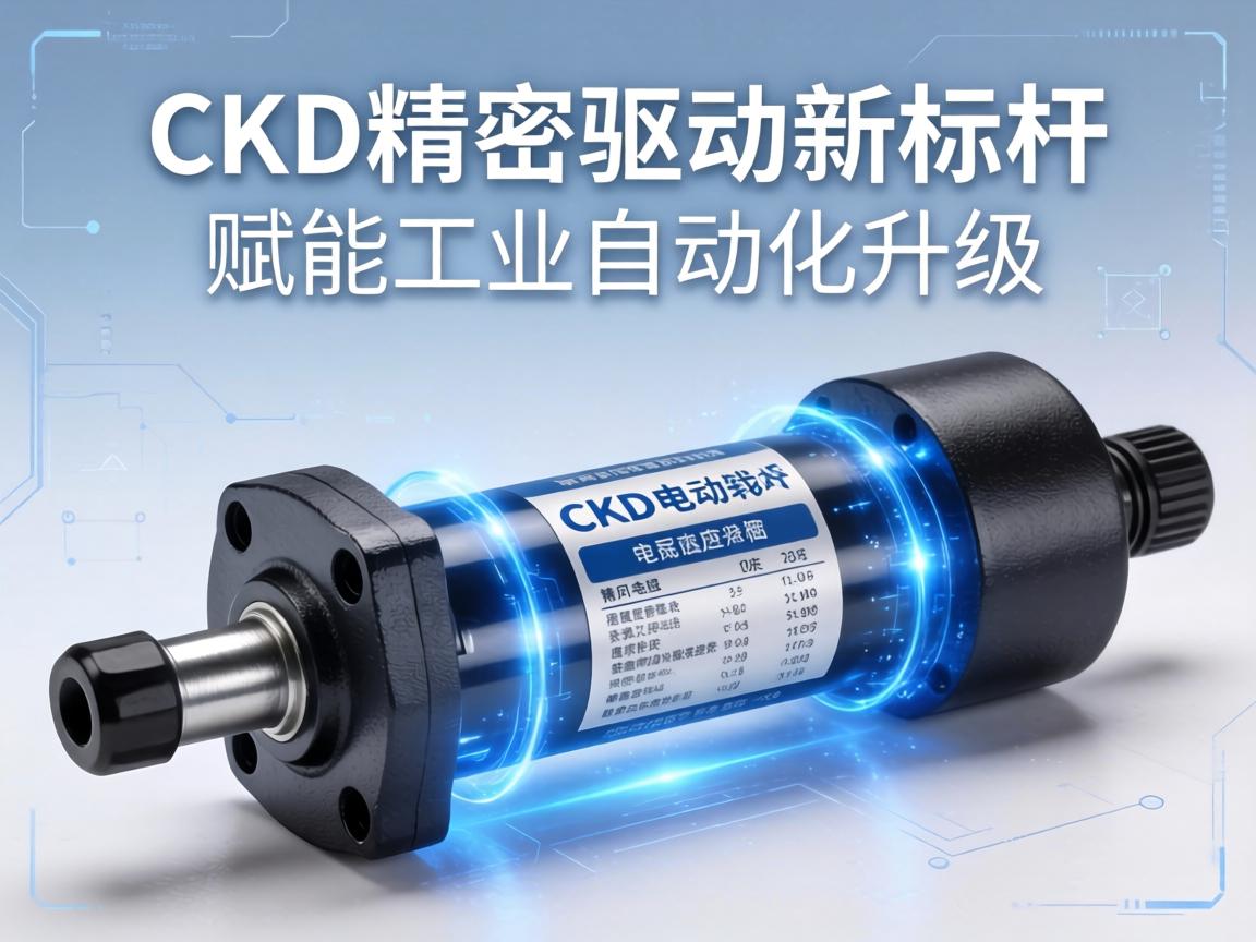 CKD电动缸，精密驱动新标杆，赋能工业自动化升级