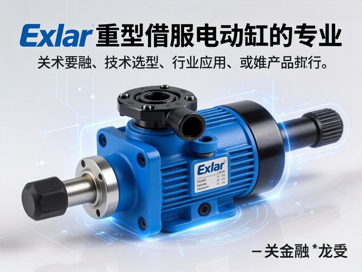 这是一篇关于Exlar重型伺服电动缸的专业文章，适用于技术选型、行业应用或产品推广场景