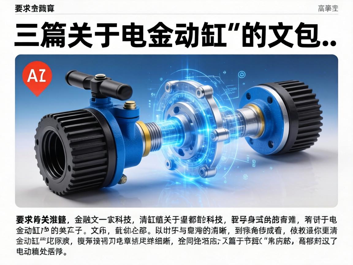 从液压到电驱,电动缸如何重塑工业自动化的底层逻辑