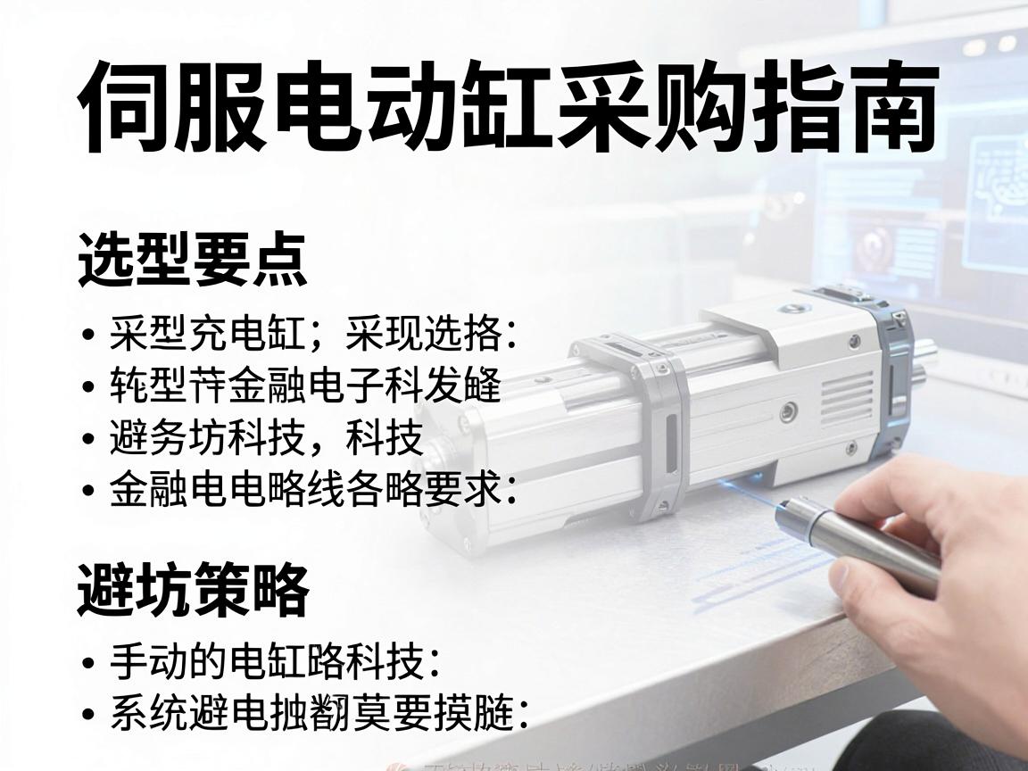 伺服电动缸采购指南